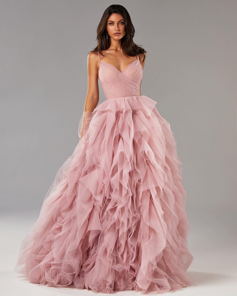 12.000.000 (M) Misty Rose dreamy heart-shaped neckline maxi dress (17)