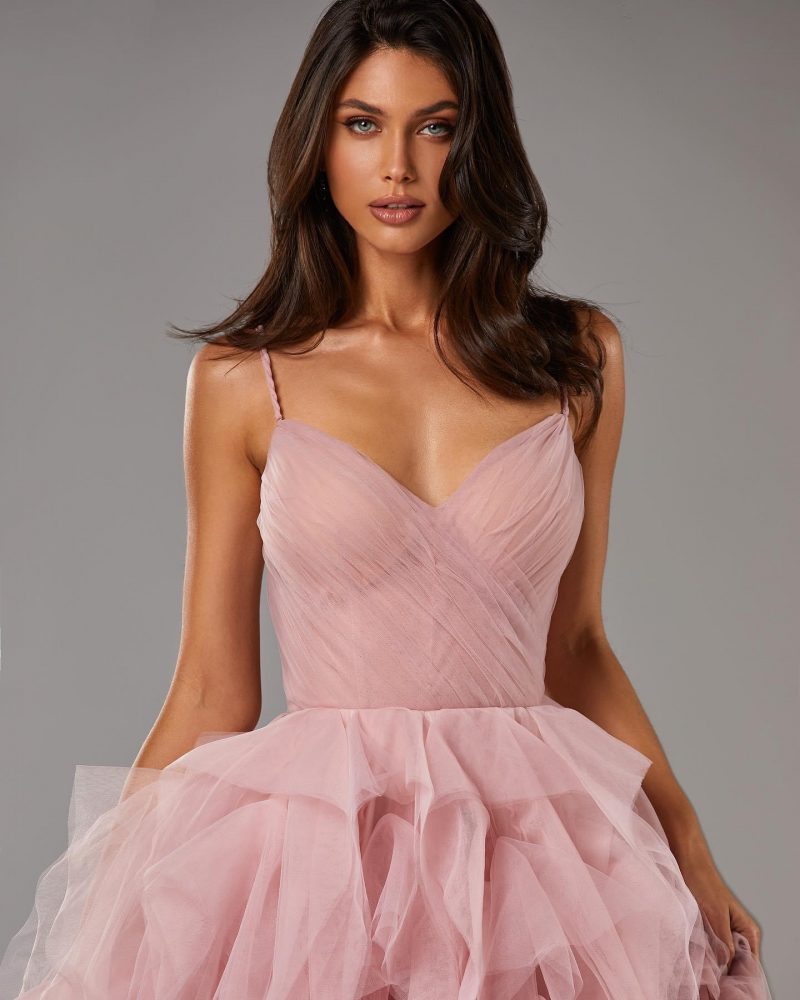 12.000.000 (M) Misty Rose dreamy heart-shaped neckline maxi dress (20)